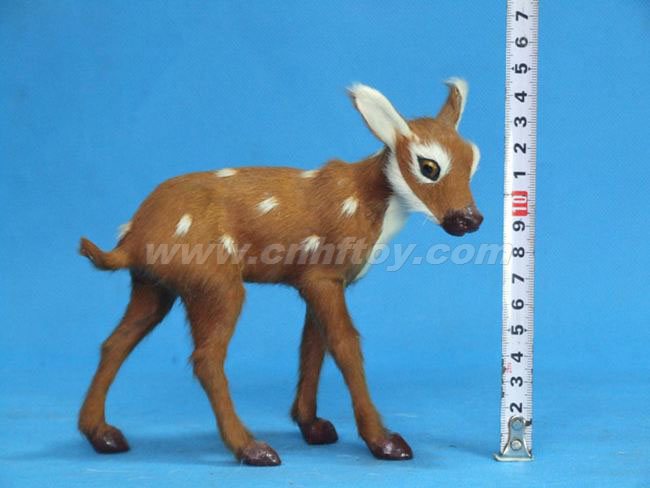 皮毛玩具鹿：L255菏�珊惴狡っ�工�品有限公司